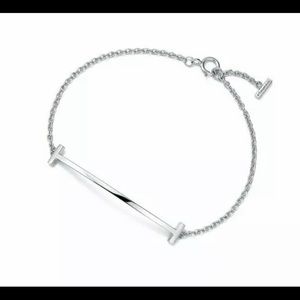 Tiffany smile bracelet silver
